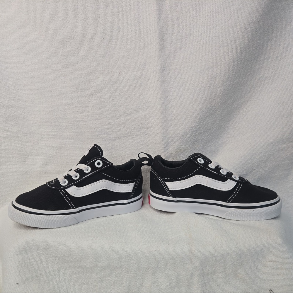 Vans Knu Skool Black White Toddler's 6 - Picture 3 of 8